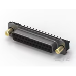 Conn D-Sub SKT 25 POS 1.38mm Solder ST Thru-Hole 25 Terminal 1 Port Tube