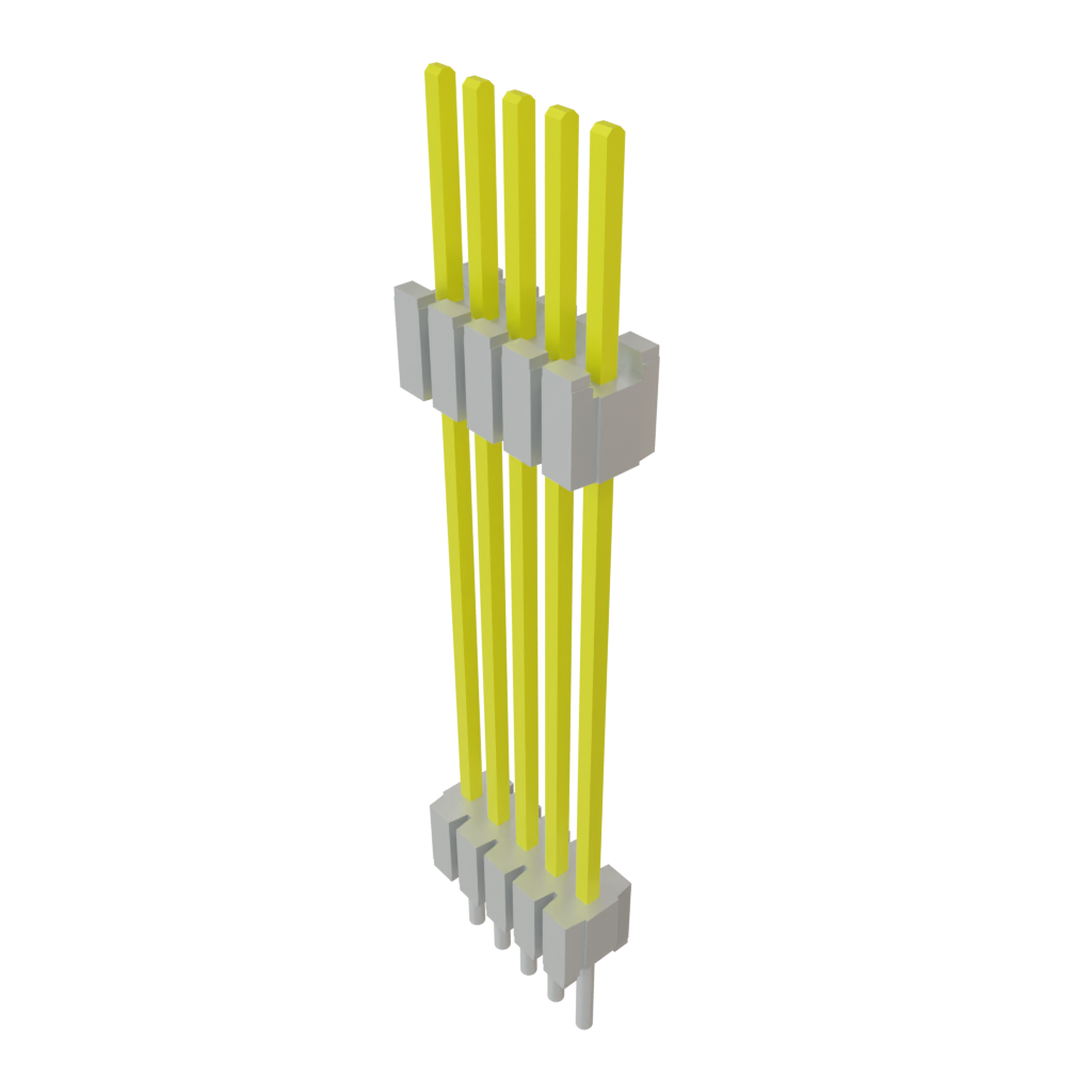 Samtec-DWM-05-61-S-S-745 Steckverbinderleisten und Leiterplattenbuchsen Conn Board Stacker HDR 5 POS 1.27mm Solder ST Thru-Hole Layer
