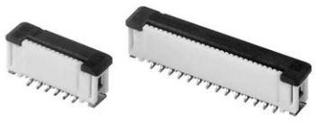 Omron-XF2J222411A Steckverbinder, FFC-FPC Conn FPC Connector SKT 22 POS 0.5mm Solder ST SMD Reel