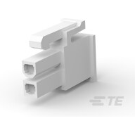 TE Connectivity-1969597-2 Einzeladersteckverbinder, Gehäuse Conn Housing RCP 2 POS Crimp ST Cable Mount Natural Bag