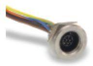 ITT Corporation-MIKQ6-7SH015 null Cable Assembly Insulated Round Hook-Up Wire 0.228m 24-32AWG 7 POS Microminiature Circular SKT Crimp