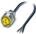 PHOENIX CONTACT-1420948 null Cable Assembly Circular Litz Wire 1m 18AWG Circular 3 POS SKT