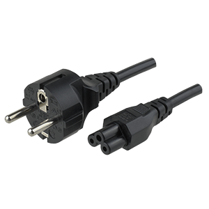 Same Sky (formerly CUI Devices)-AC7-DK Cable Assembly AC Power Cable Assembly 1.82m CEE 7/7 to C5 3 to 3 POS F-M 21AWG