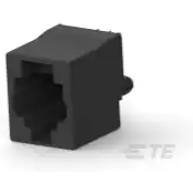 TE Connectivity-5520425-3 Raccordement téléphone et télécom Conn RJ-25 F 6 POS 1.27mm Solder ST Thru-Hole 6 Terminal 1 Port Cat 3 Package