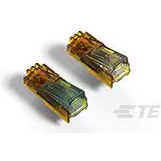 TE Connectivity-2213145-2 Steckverbinder, Telefon und Telekommunikation Conn Pivot Power RJ-45 PL 8 POS Crimp ST Cable Mount 8 Terminal 1 Port Box/Carton