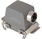 Molex-7832.4668.0 Schrumpfbalgenadapter Hood 90° 32 Shell Size Polyester Powder Die Cast Aluminum GWconnect®