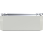 Light Gray Acrylonitrile Butadiene Styrene Wall Mount Universal Enclosure