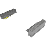 Cable Assembly 0.05m 28AWG 2.54mm 20 to 20 POS IDC Connector to IDC Connector F-M Clamshell