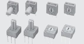 NIDEC Copal Electronics-S-8110 Conmutador DIP Switch DIP N.O./N.C. SP8T 8 Extended Shaft 0.1A 5VDC PC Pins Thru-Hole Bag