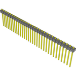 Conn Unshrouded Header HDR 32 POS 2.54mm Solder ST Top Entry Thru-Hole Bulk