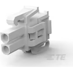 Conn Housing PL 2 POS 4.14mm Crimp ST Cable Mount Natural Bag