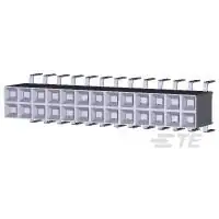 TE Connectivity-5-534267-6 Steckverbinderleisten und Leiterplattenbuchsen Conn Socket Strip RCP 26 POS 2.54mm Solder ST Thru-Hole Box