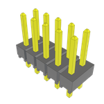 Conn Unshrouded Header HDR 10 POS 2.54mm Solder ST Top Entry Thru-Hole Bulk