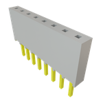 Conn Socket Strip SKT 8 POS 2.54mm Solder ST Top Entry Thru-Hole Tiger Buy™ Bulk