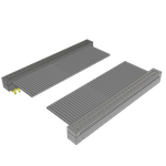 Cable Assembly 0.063m 28AWG 1mm 44 to 44 POS IDC Connector to IDC Connector F-M TIGER EYE™ Clamshell