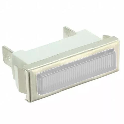 Visual Communications-31-2115T Panel Mount Indicators Panel Mount Indicator Rectangle Neon 125V Tab 1/4 White
