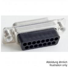 CONEC-164X11789X Steckverbinder, D-Sub Conn D-Sub SKT 25 POS Crimp ST Panel Mount 25 Terminal 1 Port