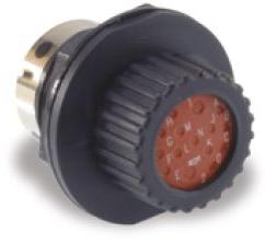 ITT Cannon-192900-0313 Connector Circular Conn Circular SKT 12 POS Crimp ST Jam Nut 12 Terminal 1 Port Individual