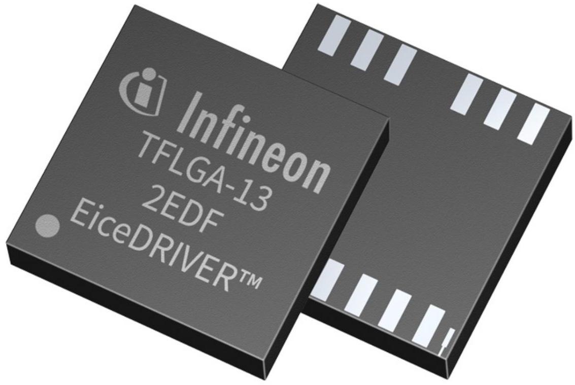 Infineon Technologies AG-2EDF7275KXUMA1 Gate and Power Drivers Driver 4A 2-OUT High Side/Low Side Half Brdg Non-Inv 13-Pin TFLGA T/R