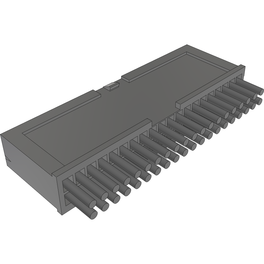 Samtec-MMTD-20-24-L-24.00-S Andere Kabelbaugruppen Cable Assembly Discrete Wire 0.609m 24AWG Wire to Wire 40 POS HDR Crimp MINI MATE® Layer