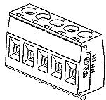 Molex-880516 Connector Terminal Blocks Conn Eurostyle Block 16 POS 5.08mm Solder ST Thru-Hole 15A/Contact Eurostyle™