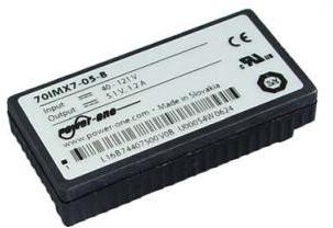 Bel Power Solutions-20IMX7-12-12-8G Convertisseur CC en CC et module de régulateur de commutation Module DC-DC 20VIN 2-OUT 12V/12V 0.25A/0.25A 6W 9-Pin Tube