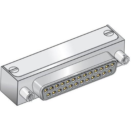 Glenair-280-029S2S15MEPA Conector D-subminiatura Conn D-Sub SKT 15 POS Solder RA Thru-Hole 15 Terminal 1 Port