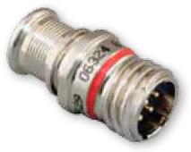 Glenair-801-009-01NF7-10SA Steckverbinder, rund Conn Circular SKT 10 POS Crimp ST Cable Mount 10 Terminal 1 Port