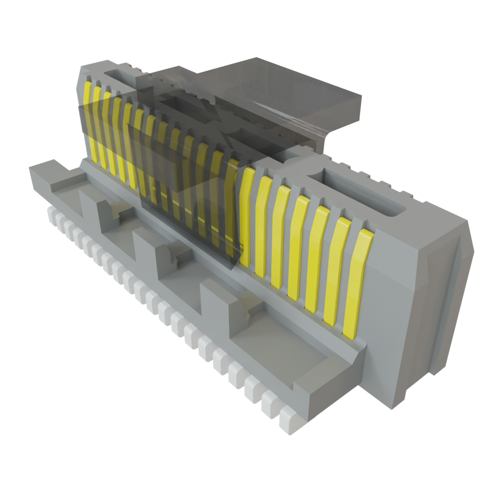 Samtec-SS4-20-3.50-L-D-K-TR Embases de raccordement et réceptacles PCB Conn Fine Pitch Connector SKT 40 POS 0.4mm Solder ST SMD T/R