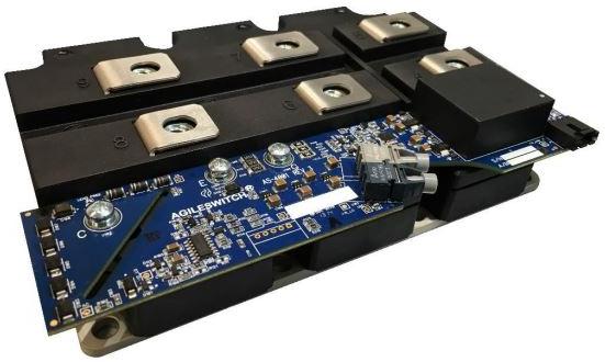 Microchip Technology-HPFM-00117 Energiemanagement, Entwicklungsplatinen und -kits IGBT High Power Module Gate Driver Board