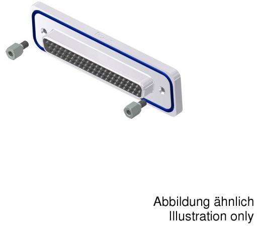CONEC Elektronische Bauelemente GmbH-15-000723 Connector D-Subminiature D-SUB HD Connectors, Female, Solder Cup, 62 POS, Copper Alloy