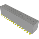 Conn Socket Strip SKT 30 POS 1.27mm Solder ST Top Entry SMD Tube