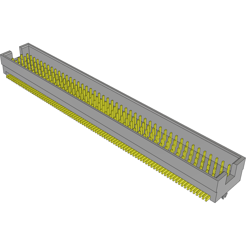 Samtec-TOLC-145-02-L-Q-LC Connector Headers and PCB Receptacles Conn Shrouded Header (4 Sides) HDR 180 POS 0.635mm Solder ST SMD Tube