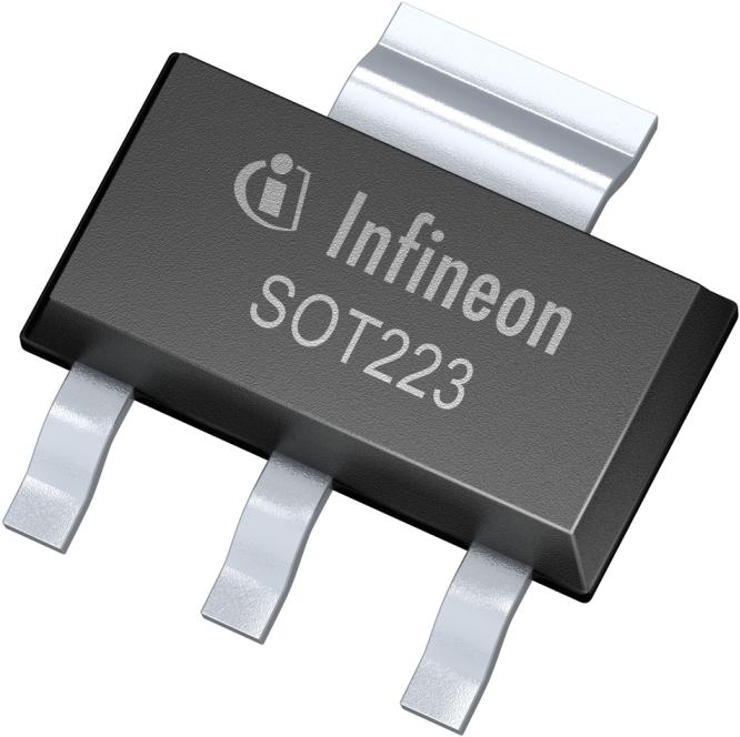 Infineon Technologies AG-ISP20EP10LMXTSA1 MOSFETs Trans MOSFET P-CH 100V 0.65A 4-Pin(3+Tab) SOT-223 T/R