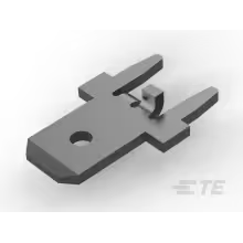 TE Connectivity-1217133-1 Connector Terminals Quick Disconnect Terminal Brass M 12.45mm Tin Reel