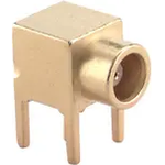 Conn MCX 0Hz to 6GHz 50Ohm Solder RA Thru-Hole F Gold Over Nickel Bulk