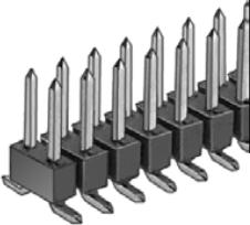 Fischer Elektronik GmbH & Co. KG-SL 11 SMD 062/06/G Connector Headers and PCB Receptacles Conn Unshrouded Header HDR 6 POS 2.54mm Solder ST Top Entry SMD