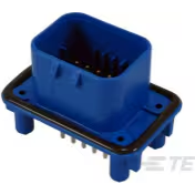 TE Connectivity-1-776262-5 Connector Headers and PCB Receptacles Conn Shrouded Header (4 Sides) HDR 14 POS 4mm Solder ST Thru-Hole Tray