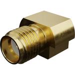 Conn SMA 0Hz to 18GHz 50Ohm Solder ST Edge Mount RCP Gold Tray
