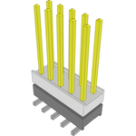 Conn Board Stacker HDR 10 POS 2.54mm Solder ST Top Entry SMD Tube