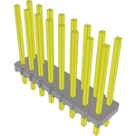 Conn Unshrouded Header HDR 16 POS 2.54mm Solder ST Top Entry Thru-Hole Bulk