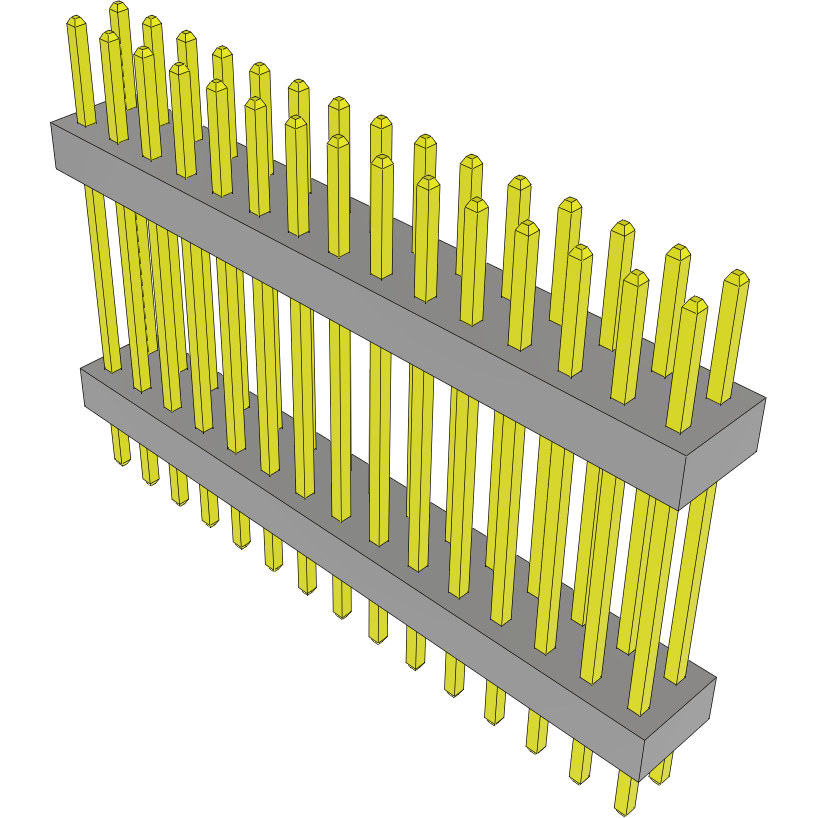 Samtec-TW-15-08-S-D-535-125 Steckverbinderleisten und Leiterplattenbuchsen Conn Board Stacker HDR 30 POS 2mm Solder ST Thru-Hole Bulk