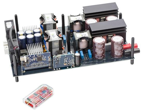 Infineon Technologies AG-EVAL3KW2LLCCFD7TOBO1 Energiemanagement, Entwicklungsplatinen und -kits ICE2QR2280G, XMC4400 Evaluation Board