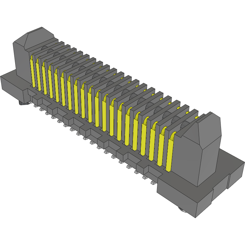 Samtec-ERM8-020-02.0-STL-DV-TR Steckverbinderleisten und Leiterplattenbuchsen Conn Board to Board HDR 40 POS 0.8mm Solder ST Top Entry SMD Edge Rate® T/R
