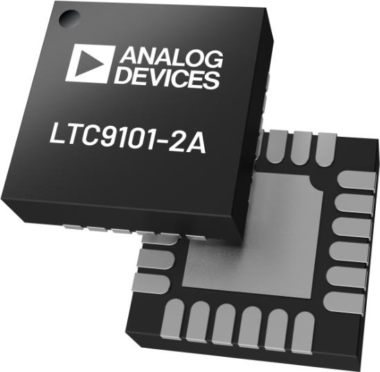 Analog Devices-LTC9101AUF-2A#PBF Power-Over-Ethernet-Controllers Power Over Ethernet PSE Controller 25.5W 24-Pin QFN EP