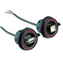 Bulgin Components PLC-PX0843/B Andere Kabelbaugruppen Cable Assembly Adapter 0.132m USB Type B to Wire to Board 4 to 5 POS F-F Buccaneer Bulk