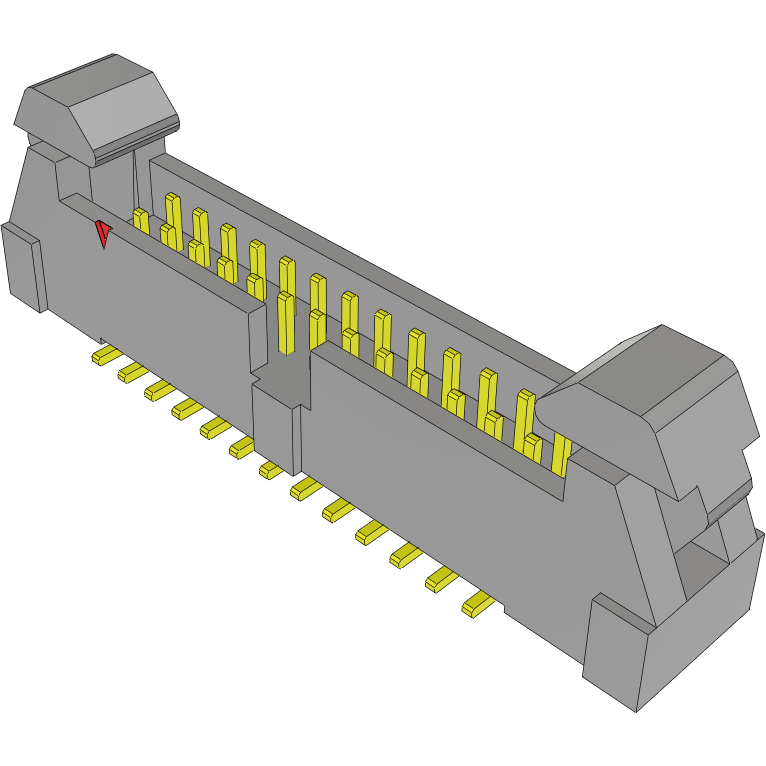 Samtec-EHT-113-01-H-D-SM Connector Headers and PCB Receptacles Conn Ejector Header HDR 26 POS 2mm Solder ST SMD Tube