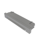 Conn FFC/FPC Connector SKT 13 POS 1mm Solder RA SMD Tube