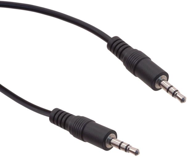 CnC Tech, LLC-770-10040-00050 Cable Assembly Audio 0.5m 3.5mm Stereo Plug to 3.5mm Stereo Plug 3 to 3 POS PL-PL 28AWG