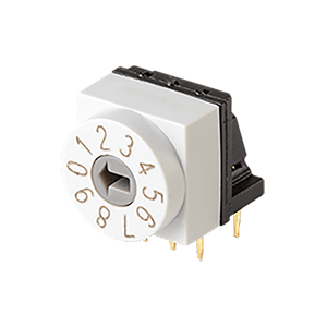 Same Sky (formerly CUI Devices)-RDS2-10S-1012-RA-508-D-67 Switch DIP Switch DIP N.O./N.C. SP10T 10 Recessed Slotted 0.15A 42VDC PC Pins 2.54mm Thru-Hole Tube